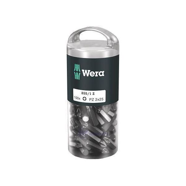 Bit PZ1 - 25 Mm, Wera - 100 Pz. / Blister - Confezione Da 1 Pz-image