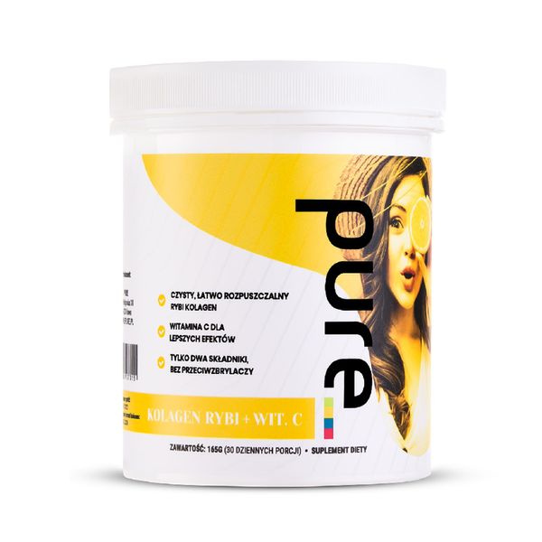 Collagene Puro Con Vitamina C - Cocktail Di Collagene Puro Di Alta Qualità-image