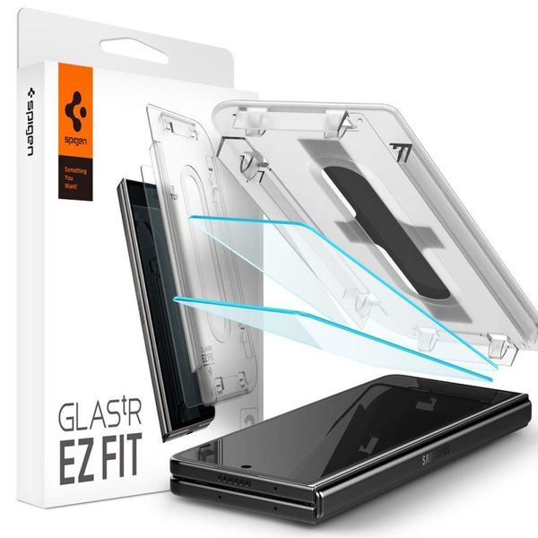 2X Vetro Temperato Spigen "Ez Fit"" 2-PACK Galaxy Z Fold5 - Trasparente KP27735"-image