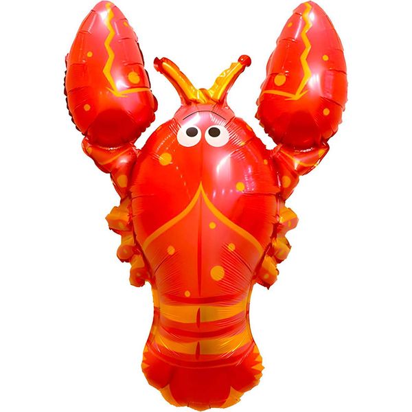 Palloncino In Foil Animale, Rosso Aragosta 80*97 Cm Circa-image