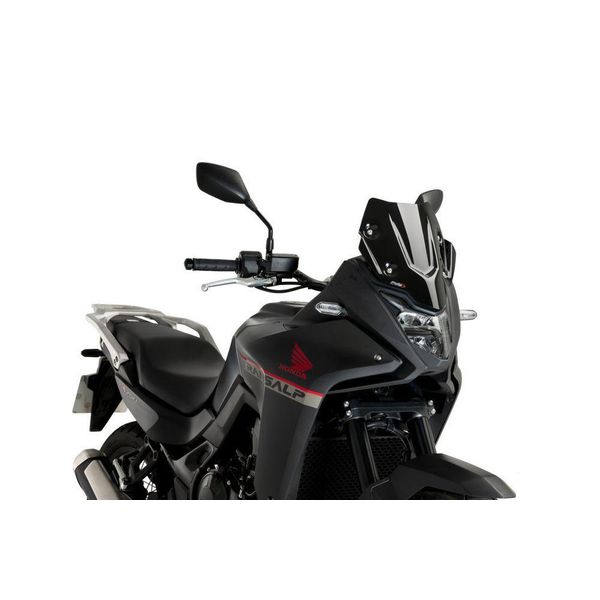 Cupolino Puig Sport Nero Omologato Abe Per Honda Transalp-image