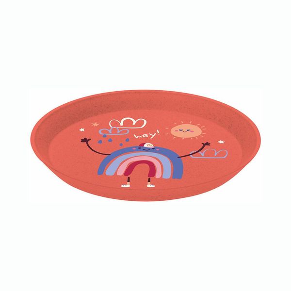 Koziol Teller Connect Plate Dreams, Dessertteller, Kunststoff, Organic Red, 20.5 Cm, 8333745-image