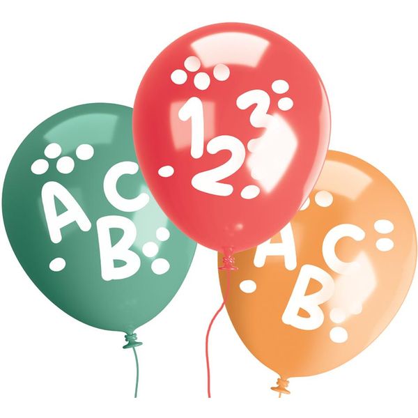 Roth 679515 Palloncino "Iscrizione A Scuola"", Diametro: 250 Mm, Assortito"-image