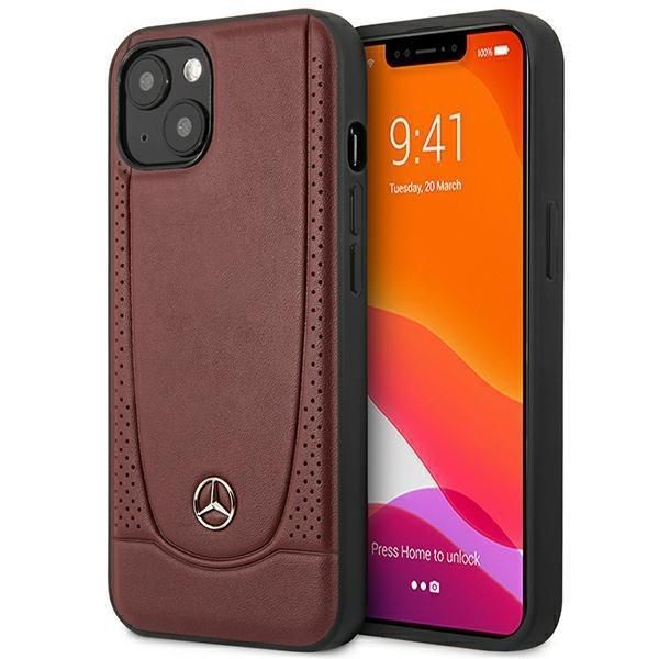 Mercedes Mehcp15Sarmre Iphone 15 / 14 / 13 6.1 Czerwony/Rosso Custodia Rigida In Pelle Urban Bengale-image