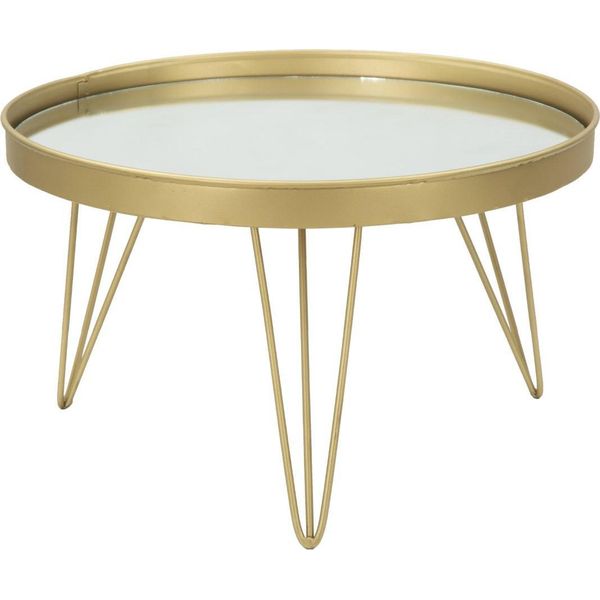 Vassoio Decorativo A Specchio Su Gambe, Ø 36,5 Cm-image