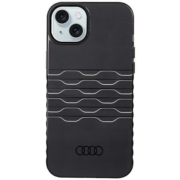 Audi Iml Magsafe Custodia Iphone 15 Plus / 14 Plus 6.7 Czarny/Nero Custodia Rigida Au-Imlmip15M-A6/D3-Bk-image
