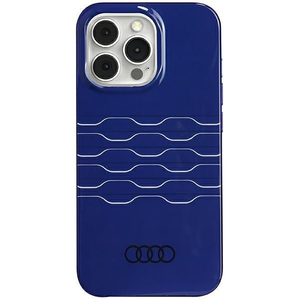 Audi Iml Magsafe Case Custodia Iphone 13 Pro / 13 6.1 Niebieski/Blu Navy Custodia Rigida Au-Imlmip13P-A6/D3-Be-image