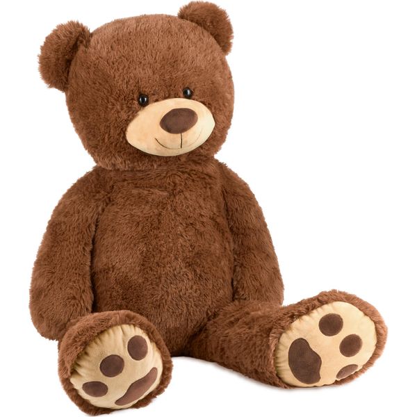 Brubaker Xxl Orsacchiotto 100 Cm Marrone Con Un Angelo Senza Ali Si Chiama Mamma Cuore Peluche Peluche Peluche-image