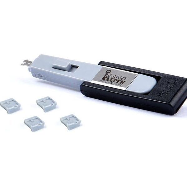 Smartkeeper UL04PKGY Smartkeeper Mini "Mini USB-B Port"" Blocker Grau 4 Stk.+Key"-image