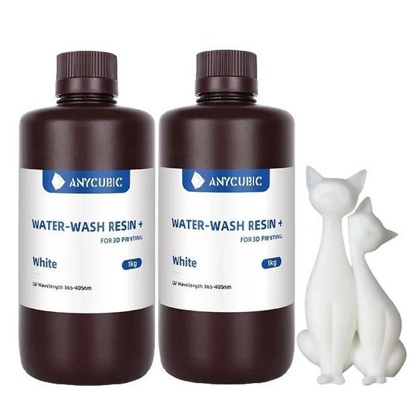 Resina Per Stampanti 3D, Alta Precisione, Basso Odore, Bianco 2 Kg-image