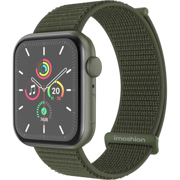 Watch Ultra - 49 Mm, Watch Ultra 2 - 49 Mm, Watch Se - 44 Mm, Watch Se 2023 - 44 Mm, Watch Se 2022 - 44 Mm, Watch 9 - 45 Mm, Watch 8 - 45 Mm, Watch 7 - 45 Mm, Watch 6 - 44 Mm, Watch 5 - 44 Mm, Watch 5 - 44 Mm, Watch 4 - 44 Mm, Watch 44 Mm, Watch 42 Mm, Watch 3 - 42 Mm, Watch 2 - 42 Mm, Watch 1 - 42 Mm, Watch 1 - 42 Mm, Watch 10 - 46 Mm Cinturino: Imoshion Nylonband 2.0-image