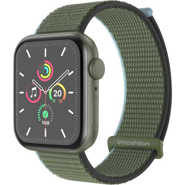 Watch Se - 40 Mm, Watch Se 2023 - 40 Mm, Watch Se 2022 - 40 Mm, Watch 9 - 41 Mm, Watch 8 - 41 Mm, Watch 7 - 41 Mm, Watch 6 - 40 Mm, Watch 5 - 40 Mm, Watch 4 - 40 Mm, Watch 41 Mm, Watch 40 Mm, Watch 3 - 38 Mm, Watch 38 Mm, Watch 2 - 38 Mm, Watch 1 - 38 Mm, Watch 10 - 42 Mm Cinturino: Imoshion Nylonband 2.0-image