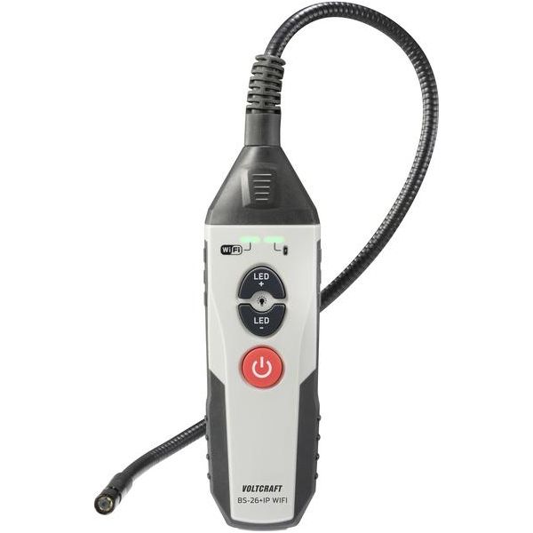 Voltcraft BS-26+IP Wifi Endoskop Sonden-Ø: 9 Mm Sonden-LäNge: 1 M (VC-13079845)-image