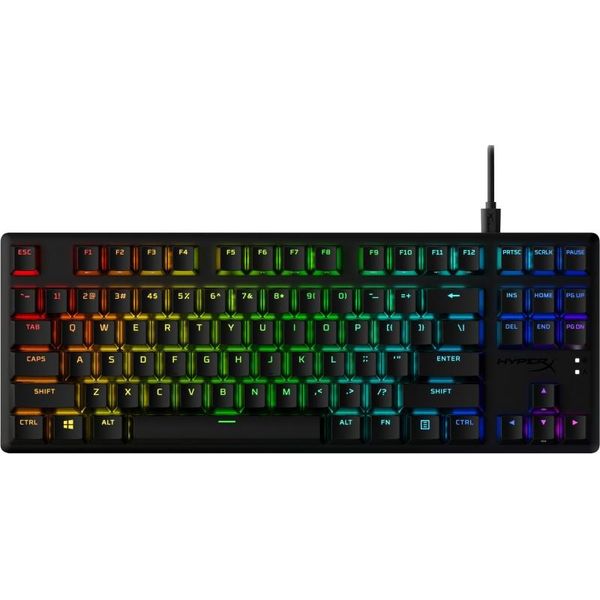 Tastiera Da Gioco Meccanica Rgb Hyperx Alloy Origins Core Tkl Pbt Aqua Switch-image