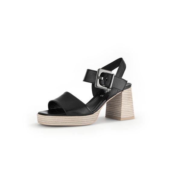 Gabor 44.780 Sandali Da Donna - Sandali Con Cinturino Nero Elegante Nuovo-image