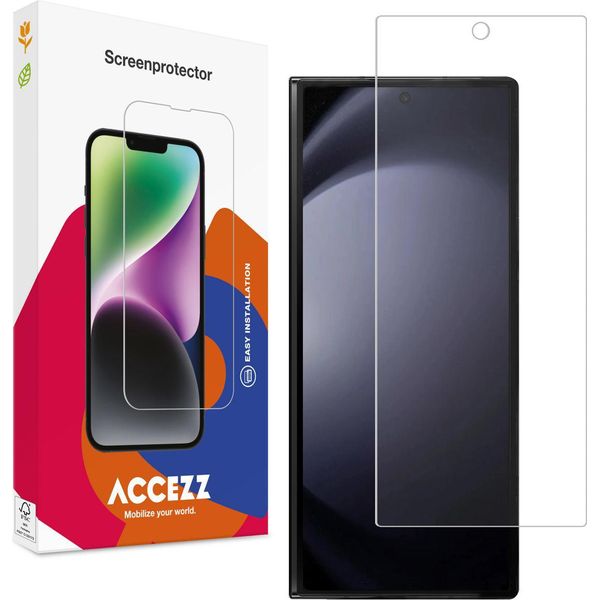 Samsung Galaxy Z Fold 6 Screenprotector: Accezz Gehard Glas Screenprotector - Trasparente-image