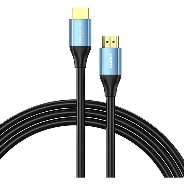Cavo Hdmi 2.0 Vention Alhse, 0,75 M, 4K 60Hz, 30AWG (Blu)-image