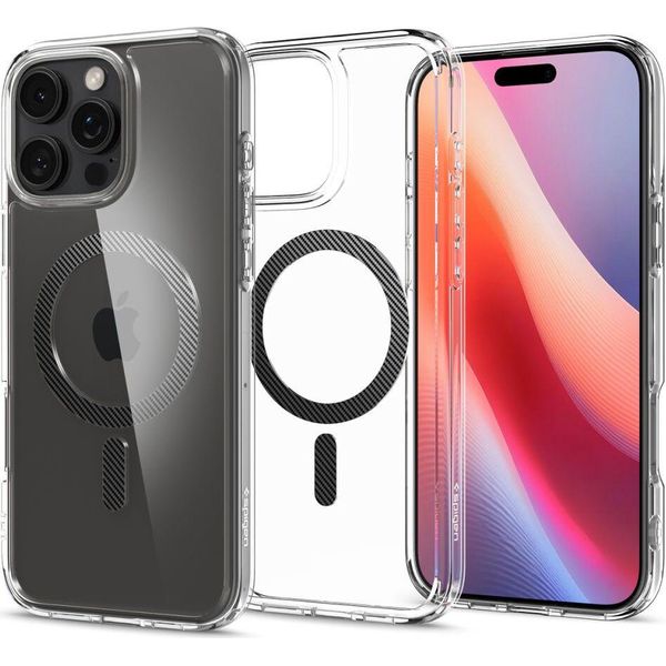 Spigen Ultra Hybrid Mag Magsafe Apple Iphone 16 Pro Fibra Di Carbonio-image