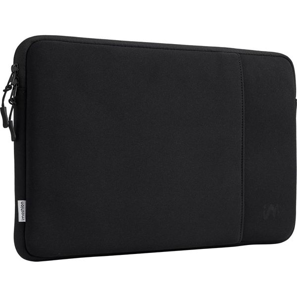 Imoshion Laptop Sleeve 15-16 Pollici - Custodia Per Laptop Con Scomparto - Nero-image