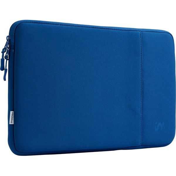 Imoshion Laptop Sleeve 15-16 Pollici - Custodia Per Laptop Con Scomparto - Blu Cobalto-image