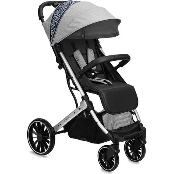Momi Estelle Plus Light Passeggino Fino A 22 Kg - Valigia Leggera Con Ruote Grandi - Grigio-image