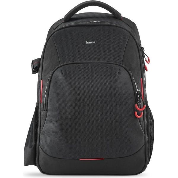 Hama Ohio - Rucksack FüR Kamera - 190 - Polyester - Schwarz / Rot (00121346)-image