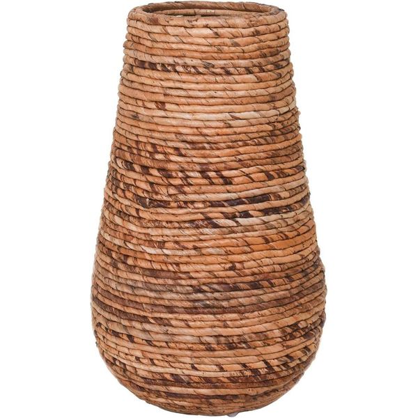 Vivanno Fioriera Giacinto D'acqua Rota Conica, Intrecciata Naturale - 35X57 Cm-image