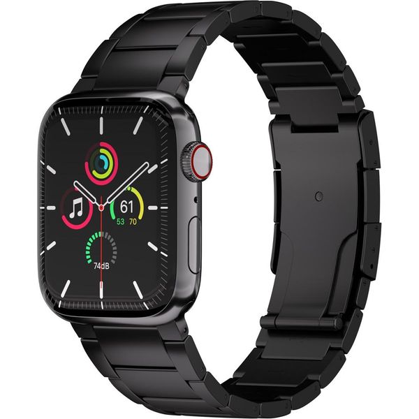 Watch Se - 40 Mm, Watch Se 2023 - 40 Mm, Watch Se 2022 - 40 Mm, Watch 9 - 41 Mm, Watch 8 - 41 Mm, Watch 7 - 41 Mm, Watch 6 - 40 Mm, Watch 5 - 40 Mm, Watch 4 - 40 Mm, Watch 4 - 40 Mm, Watch 41 Mm, Watch 40 Mm, Watch 3 - 38 Mm, Watch 38 Mm, Watch 2 - 38 Mm, Watch 1 - 38 Mm, Watch 1 - 38 Mm, Watch 10 - 42 Mm Cinturino: Accezz Titanstahlband-image