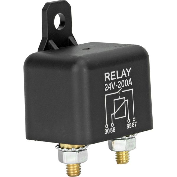 Relè Di Avviamento Dell'auto, Relè 24V 200A, Relè Normalmente Aperto, Relè Di Avviamento No, Relè Ad Alta Corrente, Relè Di Avviamento Del Veicolo-image