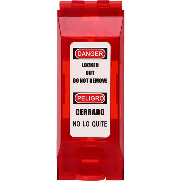 Lucchetto Di Sicurezza Lockout Tagout, Lucchetto Elettrico Lockout, Lucchetti Di Sicurezza Con Copertura Dell'interruttore A Parete, Lucchetto Di Sicurezza Lockout, Lucchetti Tagout Lockout, Lucchetto Del Cavo Lockout-image
