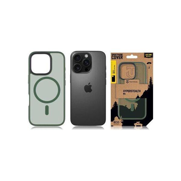 Magforce Tattico Hyperstealth Apple Iphone 16 Pro Verde Foresta-image