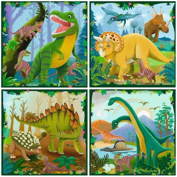 Ravensburger 12.004.003 Puzzle Puzzle 25 Pezzi Dinosauri-image