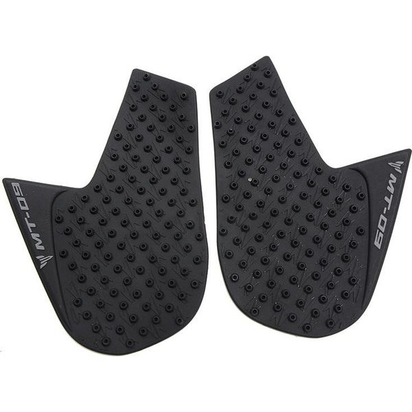 Per Yamaha MT09 MT-09 MT-09 13-19 Moto Serbatoio Pad Protector Sticker Decal Traction Nero-image