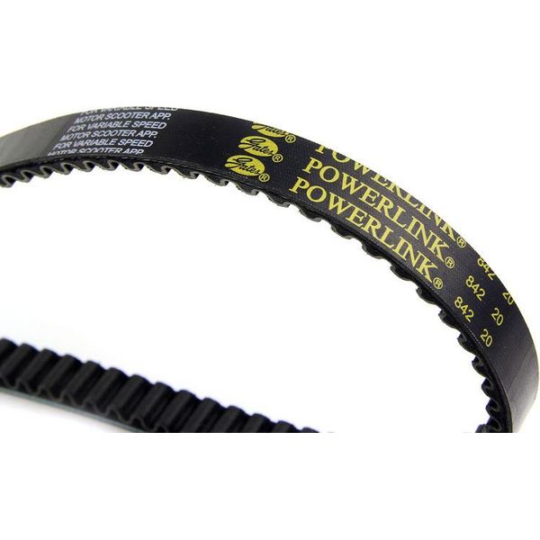 842-20-30 Gates Powerlink Cinghia Di Trasmissione Cvt Per GY6 125Ccc 150Cc Scooter Ciclomotore Atv Go-Kart Nero-image