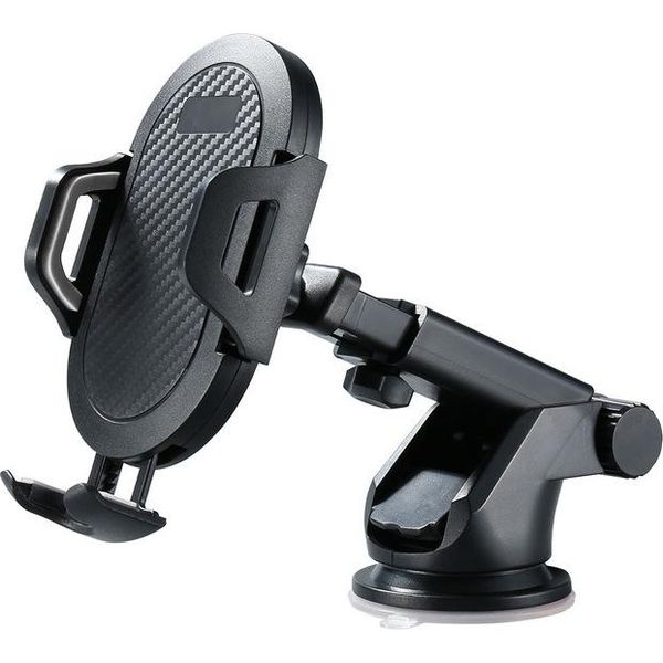 Vetro Anteriore Gravity Sucker Car Phone Holder Iphone X Supporto Mobile Smartphone Stand Nero-image