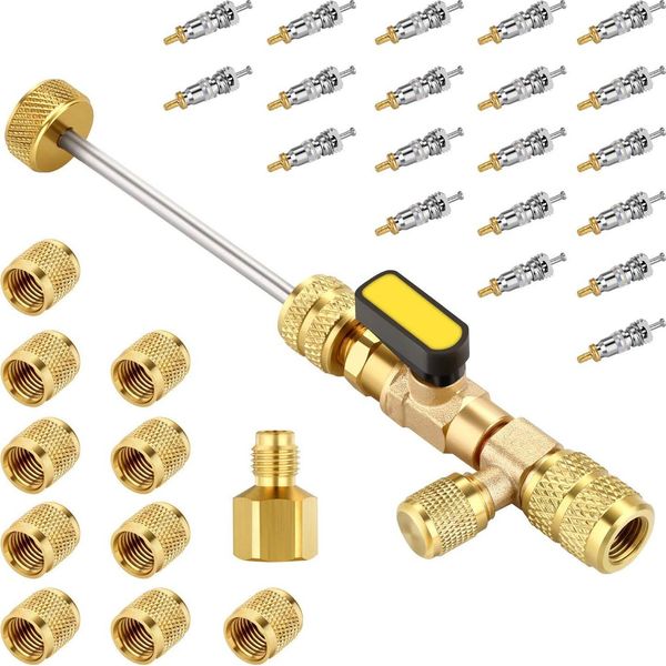 Strumento Installatore Per La Rimozione Del Nucleo Della Valvola Strumento Per Il Carico E Lo Scarico Del Cambiafrigorifero 1430 Imbustato-image