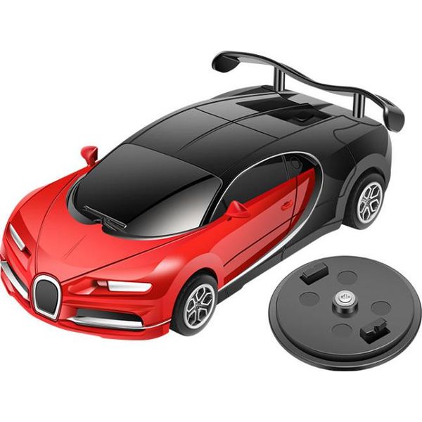 Auto Modello Staffa Supporto Telefono Cellulare Universale 360 Rotazione Cruscotto Navigazione Rotazione Forte Impermeabile Rosso-image