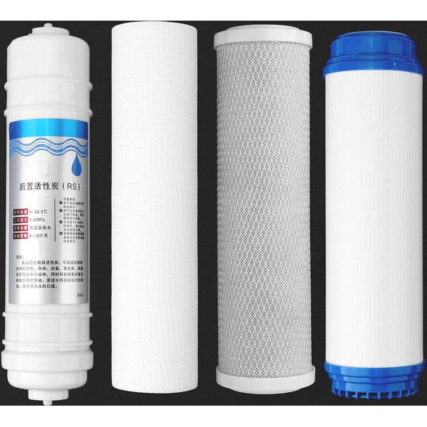 4Pcs Sostituzione Del Filtro Dell'acqua Set Di Sistemi Di Osmosi Inversa Depuratore D'acqua Set-image