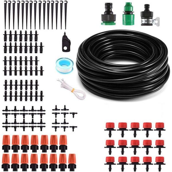 10M 127Pcs Set Di Irrigazione A Goccia Sistema Di Irrigazione Automatico Sistema Di Irrigazione Giardino Auto-Irrigazione Tubo Da Giardino Strumenti E Attrezzature-image