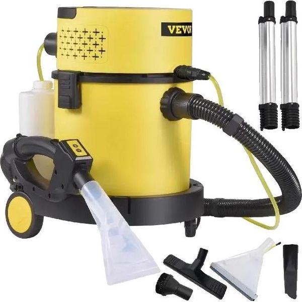 Aspirapolvere A Umido/Secco, Capacità 20 Litri, Funzione Telecomando, Serbatoio 20L-image