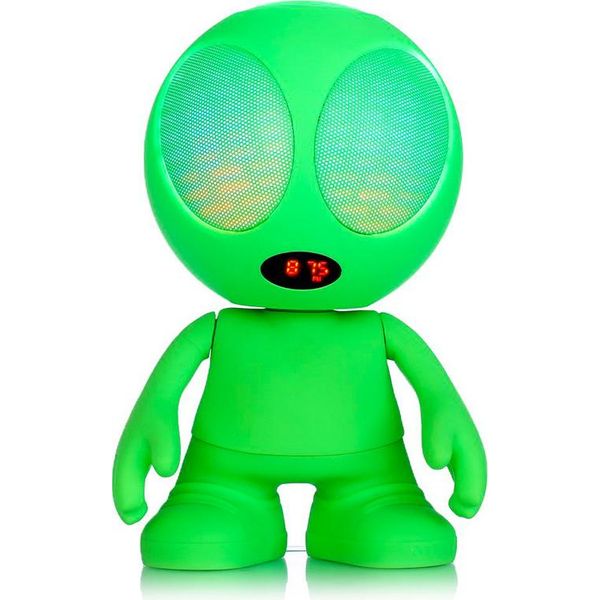 Altoparlante Bluetooth Alien Led (Verde)-image