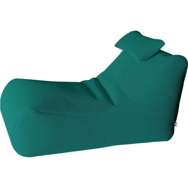 Talamo Italia Pouf МіHck 120X70X65H Cm Verde, Verde Forma Sacco Italy-image