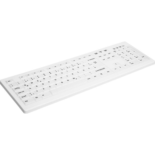 Cherry AK-C8100F-FUS-W/GE Tastiera Rf Senza Fili Qwertz Tedesco Bianco (AK-C8100F-FUS-W/GE)-image