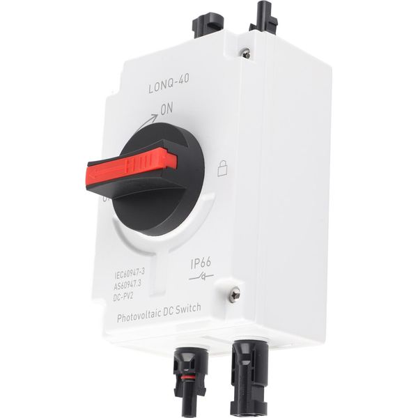 Interruttore Solare Fotovoltaico Isolatore Dc IP66 Interruttore Isolato Impermeabile Per Rv Alimentato Ad Energia Solare 1200V Dc 32A 4P Fusibile Proctive-image