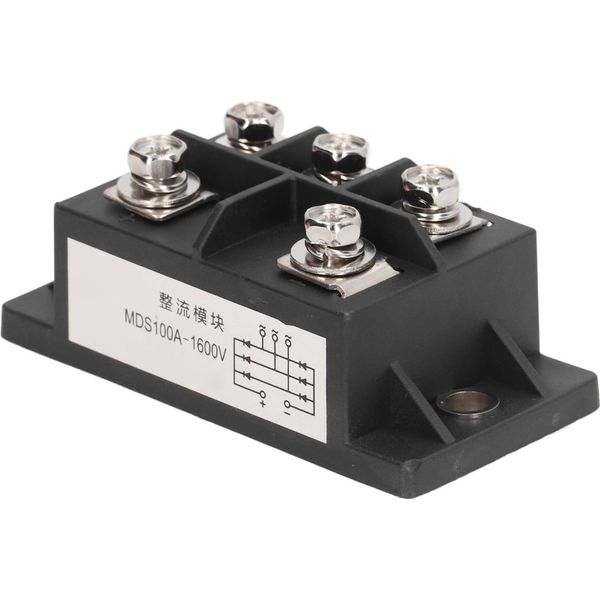 Raddrizzatore A Ponte 100A 1600V Piastra In Ottone Dissipazione Di Calore Modulo Raddrizzatore A Diodi Di Potenza Trifase-image
