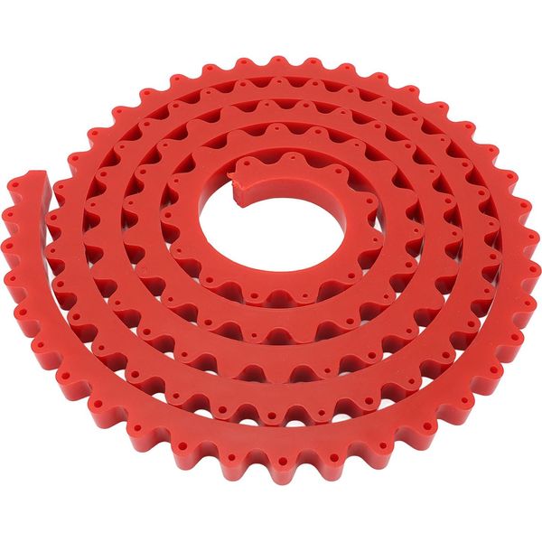 Striscia Di Profilatura Per La Lavorazione Del Legno Guida Di Sagoma Curva Flessibile A Ingranaggi Regolabile Fissa Strumento Di Contorno Di Forma Complessa 2M / 6.56Ft-image