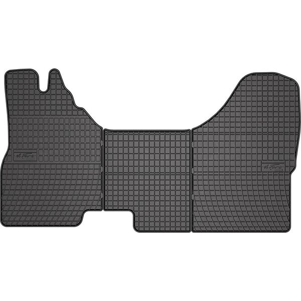 2014-2019 Iveco Daily Tappetini In Gomma Nera 3 Pz-image