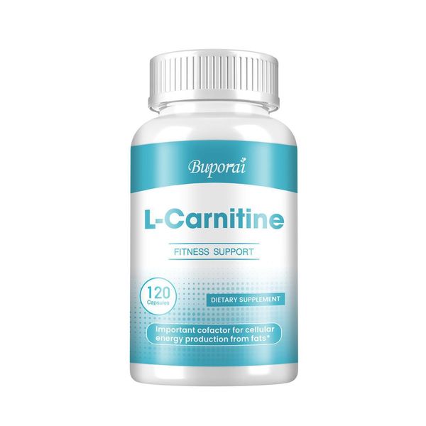L-Carnitina 500 Mg (120 Capsule) Integratore Alimentare, Energia, Resistenza, Muscoli, Sport, Fitness-image