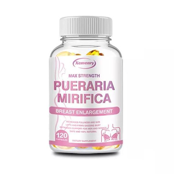 Pueraria Mirifica 5000 Mg (120 Capsule), Integratore Alimentare, Donne, Seno-image