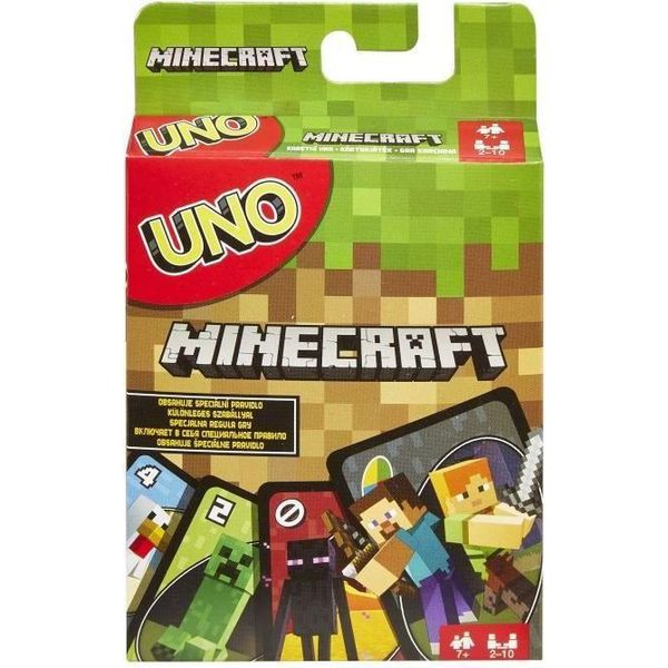 Giochi Mattel - Uno Minecraft - Gioco Di Carte - 7 Anni - Uno - FPD61-image